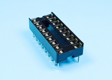 LICS2540X0XX X 2.54mm Stamped Pin IC Socket