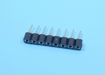 2.54mm SIP SOCKET Single Row Round Pin