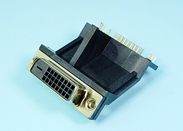 LDVI24-DV33V2S1123X12NA DVI-D Connector Right Angle  DIP 24P  Socket (H:30.31mm)
