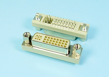 DVI-I Connector Straight DIP  29P Socket