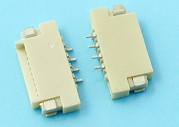 FPC 1.0mm H:1.5 NON-ZIF SMT  Dual Contact Type Connector
