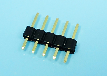 LP/H254SGX a A b -1xXX 2.54mm Pin Header H:2.54 W:2.54 Single Row Straight DIP Type